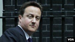 PM Inggris David Cameron akan membalas kunjungan Presiden Obama ke Inggris bulan Maret mendatang (foto: dok).