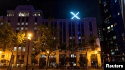 ساختمان مرکزی شرکت شبکه اجتماعی «ایکس» در مرکز شهر سانفرانسیسکو، ایالت کالیفرنیا - آرشیو