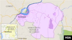  Mji mkuu wa DRC, Kinshasa. 