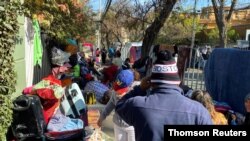 The Santiago metropolitan region's 27,216 infections represent the vast majority of COVID cases in Chile. This photo shows Santiago on May 14, 2020.