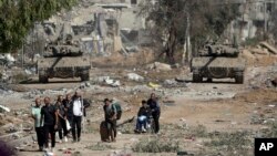 بیجا شدگان فلسطینی در غزه