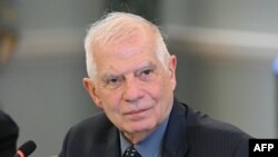 Високий представник ЄС із закордонних справ Жозеп Боррель, Вашингтон, 13 березня 2024. Photo by Mandel NGAN / AFP