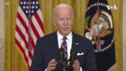 美國總統喬·拜登切斷了俄羅斯政府的國際融資渠道 並對兩家大型銀行實施制裁