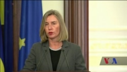 Моґеріні у Києві відзначила, що втоми від України у ЄС немає. Відео