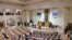 Первое заседание нового парламента Грузии, бойкотируемое оппозиционными депутатами и действующим президентом страны Саломе Зурабишвили. 25 ноября 2024.