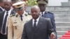 Ali Bongo à Libreville au gabon le 16 août 2019.