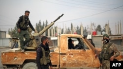 نیروهای جناح اردوی ملی تحت حمایت ترکیه