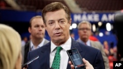Pol Manafort, Tramp saylov kampaniyasi rahbari 